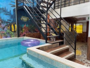 coralite hostal pool